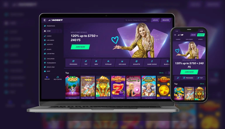 Naobet Casino-sovelluksen kuvakaappaus